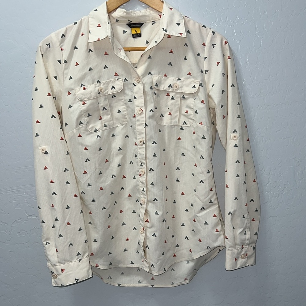 Eddie Bauer Women’s Small Button Down Long Sleeve Shirt
